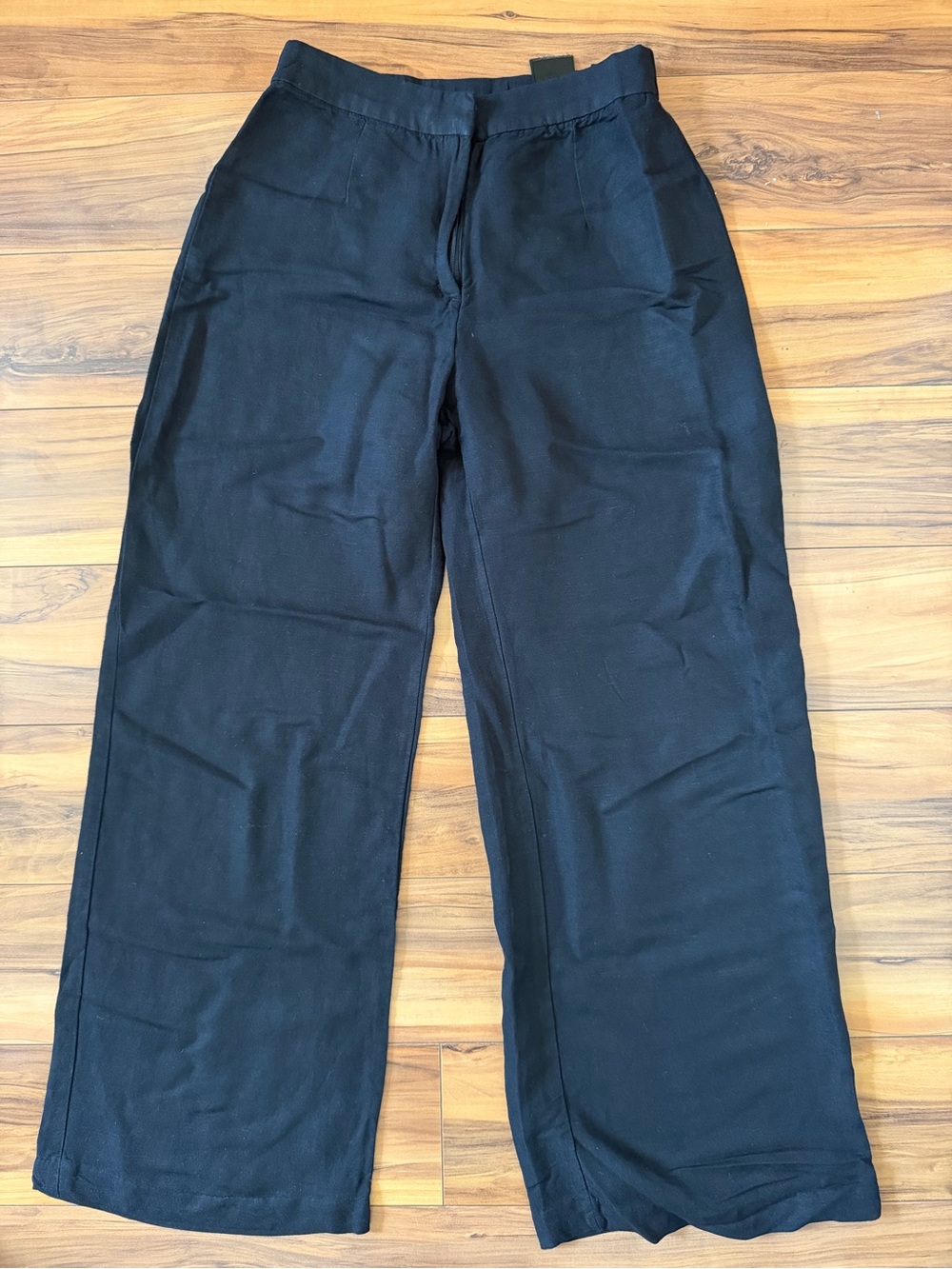 H&M Black Wide Leg Trousers